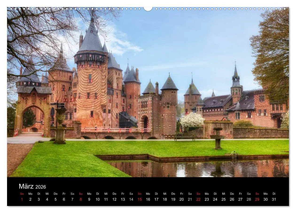 Bild: 9783516198386 | Die Niederlande (hochwertiger Premium Wandkalender 2026 DIN A2...