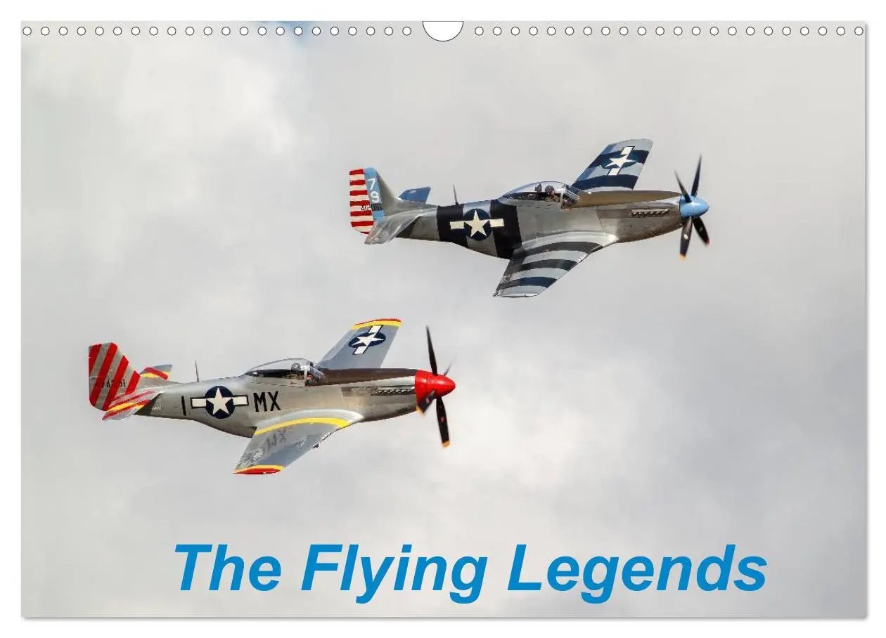 Cover: 9783516578386 | The Flying Legends (Wall Calendar 2026 DIN A3 landscape), CALVENDO...