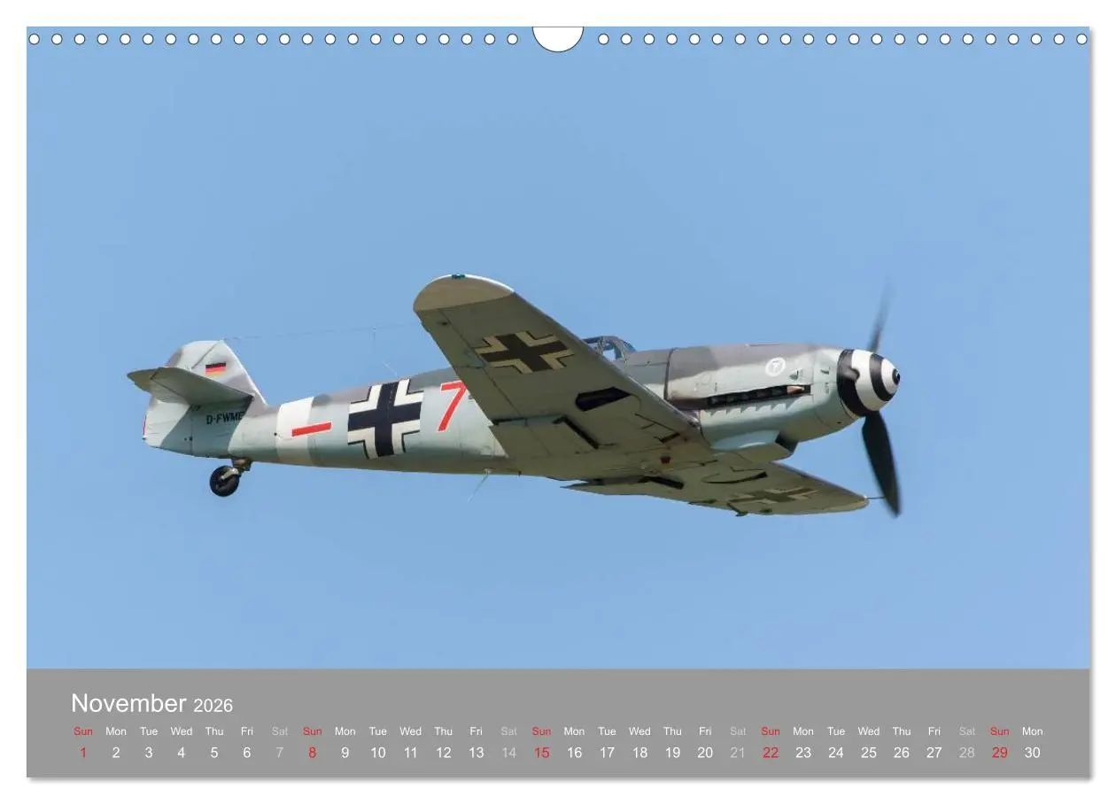 Bild: 9783516578386 | The Flying Legends (Wall Calendar 2026 DIN A3 landscape), CALVENDO...