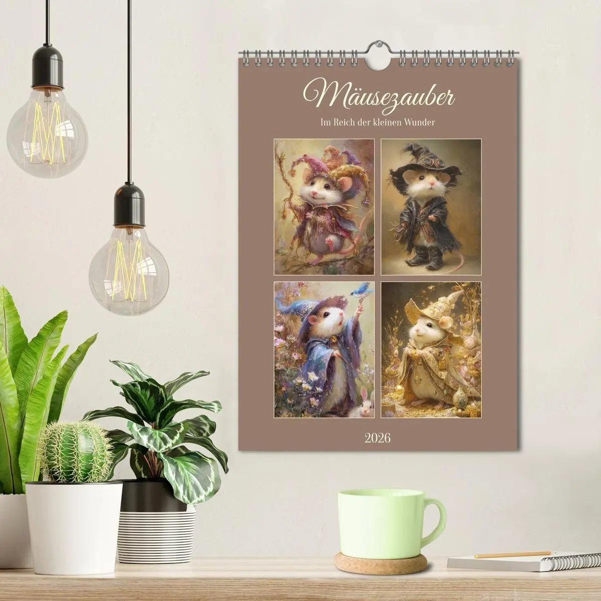 Bild: 9783516718386 | Mäusezauber. Im Reich der kleinen Wunder (Wandkalender 2026 DIN A4...
