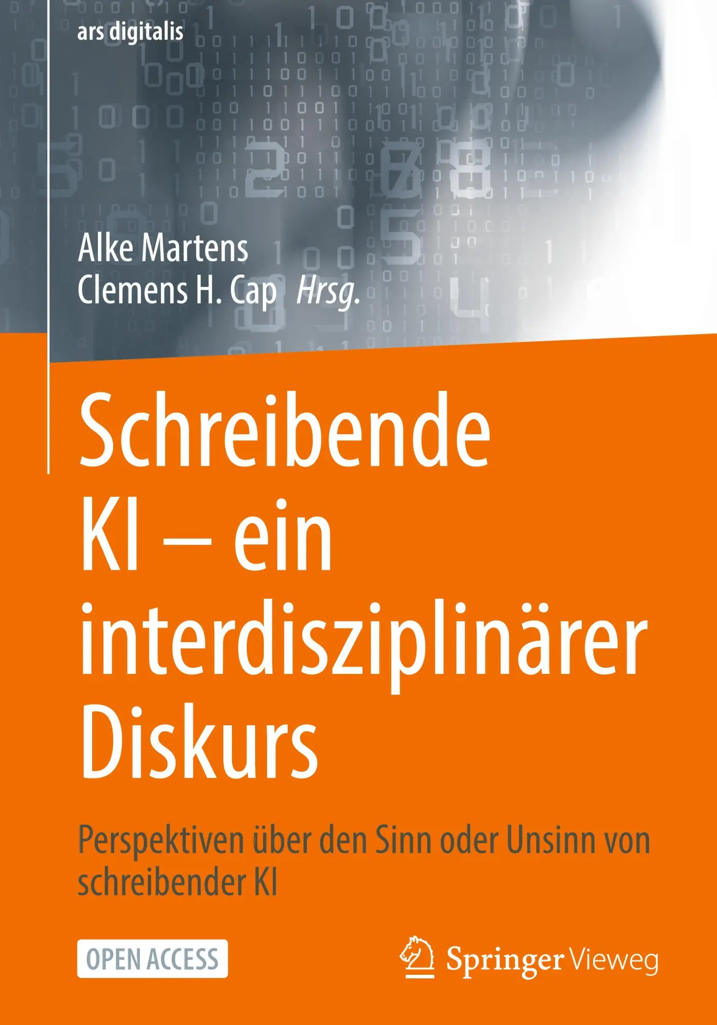 Cover: 9783658458386 | Schreibende KI -- ein interdisziplinärer Diskurs | Martens (u. a.) | x