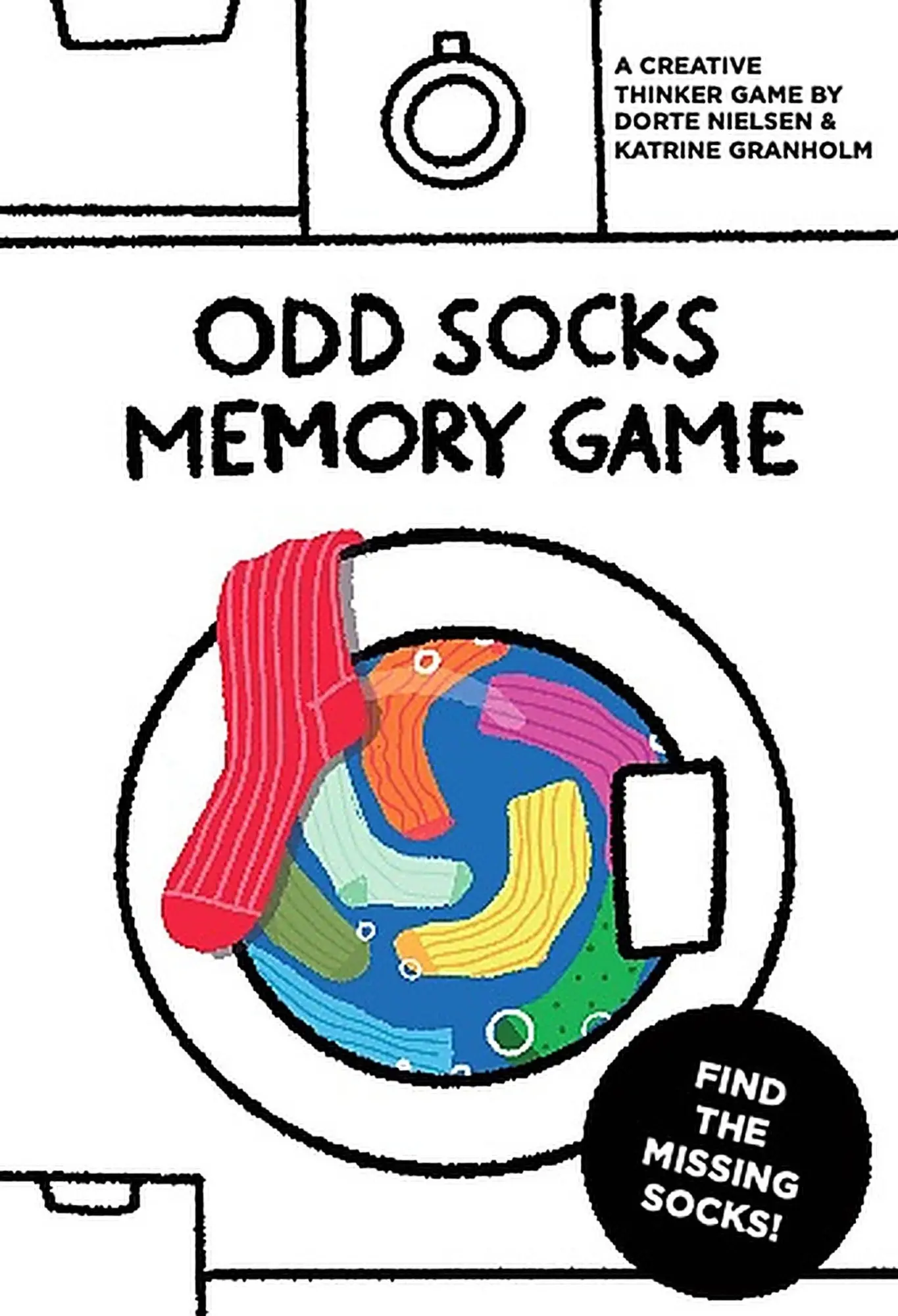 Cover: 9789063698386 | Odd Socks Memory Game | Find the missing socks! | Nielsen (u. a.)