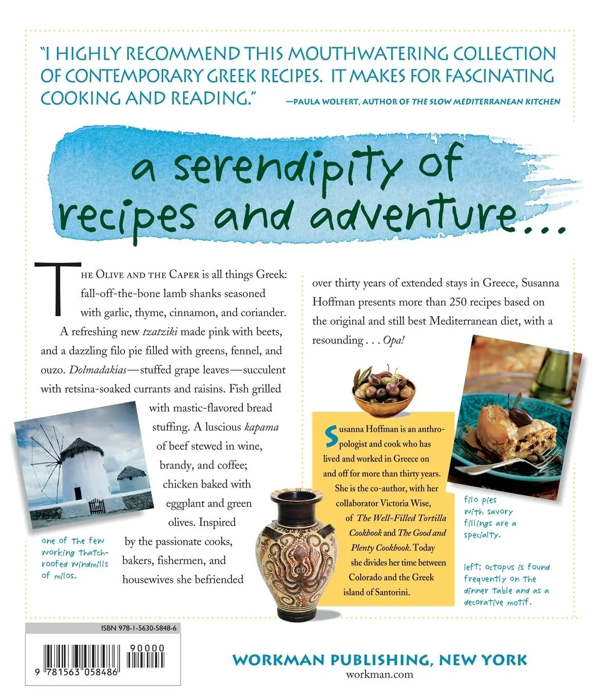 Rückseite: 9781563058486 | The Olive and the Caper | Adventures in Greek Cooking | Hoffman | Buch