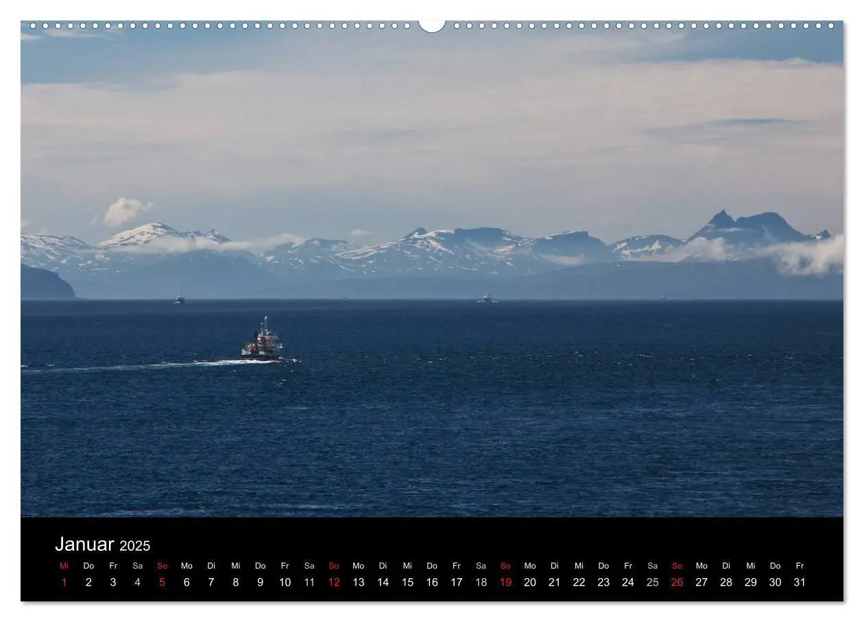 Bild: 9783435768486 | Norwegen - Faszination des Nordens (Wandkalender 2025 DIN A2 quer),...