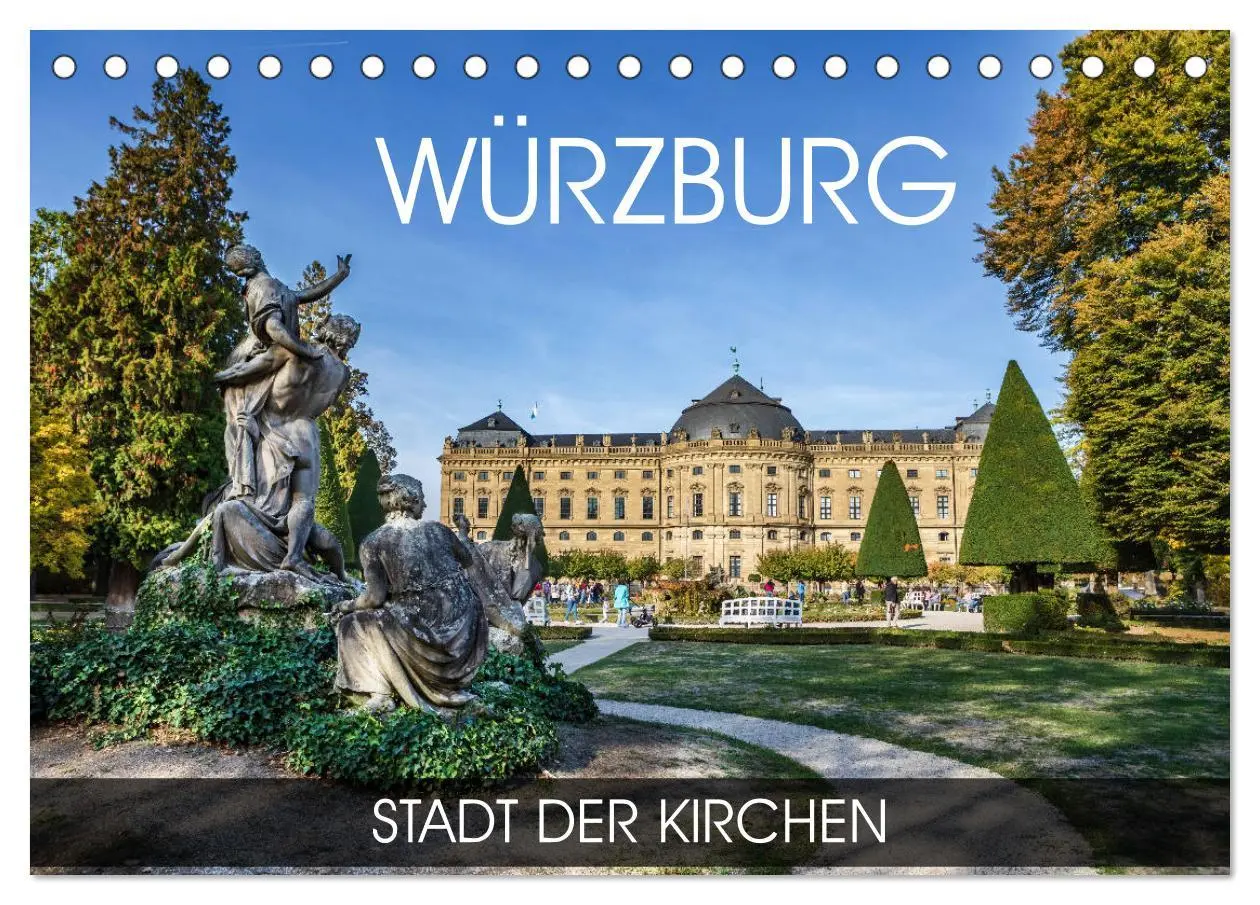 Cover: 9783457788486 | Würzburg - Stadt der Kirchen (Tischkalender 2026 DIN A5 quer),...