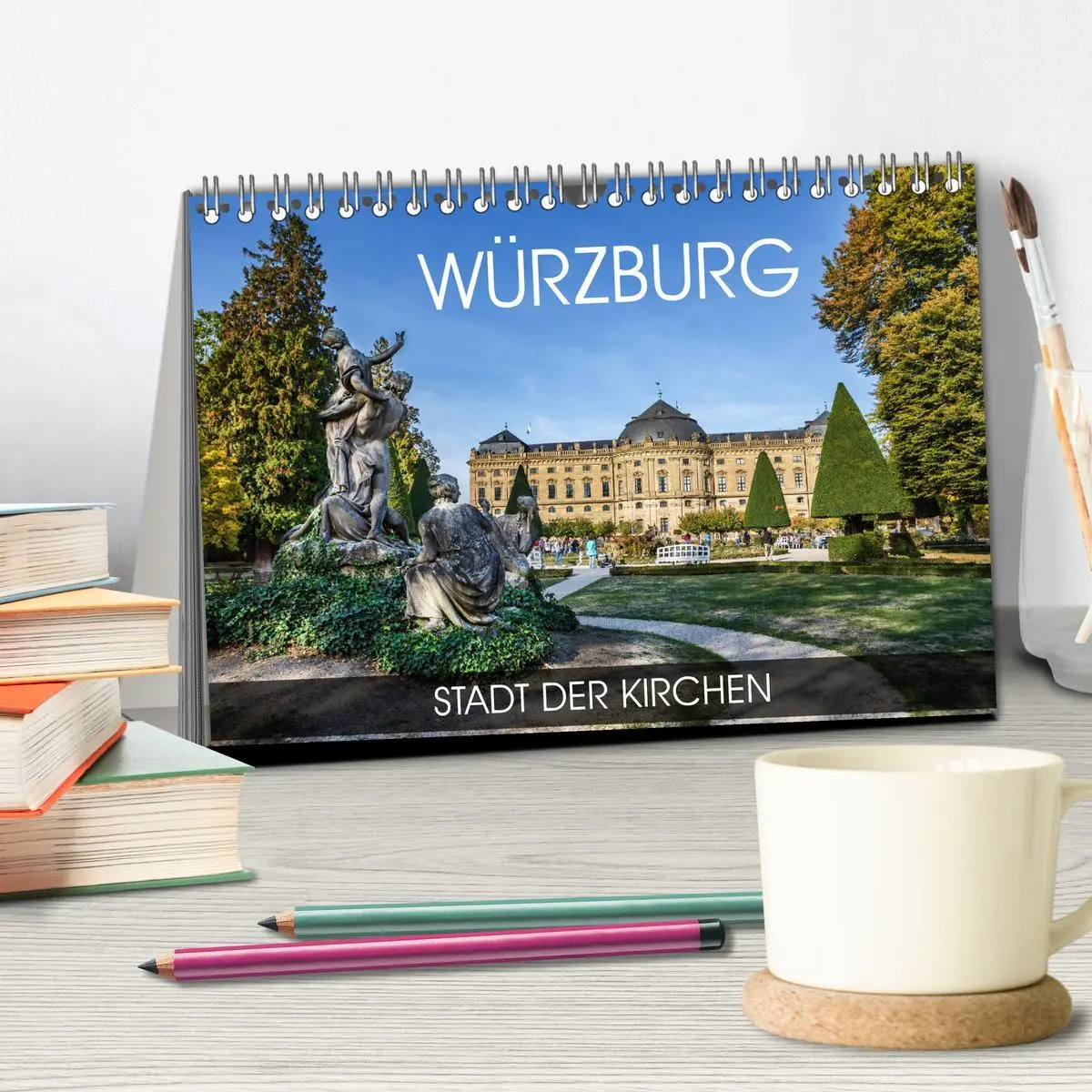 Bild: 9783457788486 | Würzburg - Stadt der Kirchen (Tischkalender 2026 DIN A5 quer),...