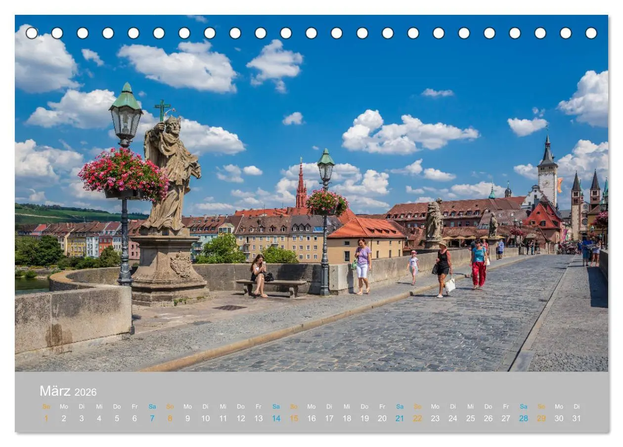 Bild: 9783457788486 | Würzburg - Stadt der Kirchen (Tischkalender 2026 DIN A5 quer),...