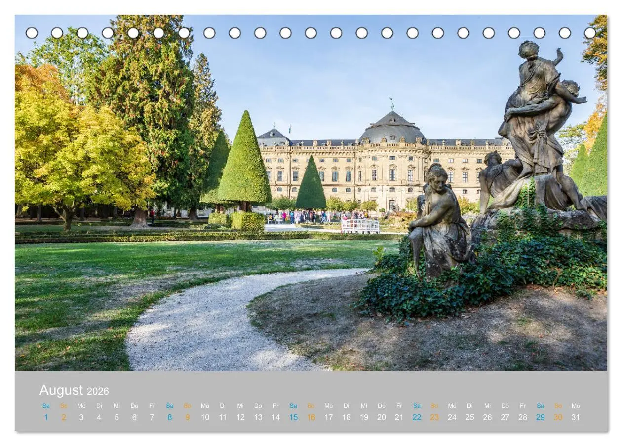 Bild: 9783457788486 | Würzburg - Stadt der Kirchen (Tischkalender 2026 DIN A5 quer),...
