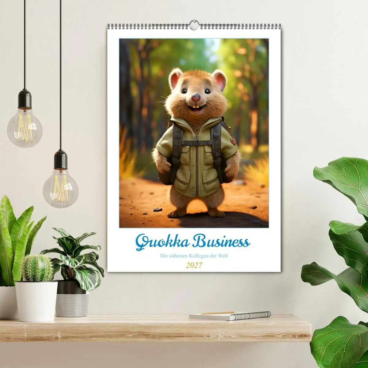 Bild: 9783569278486 | Quokka Business - Die süßesten Kollegen der Welt (Wandkalender 2027...