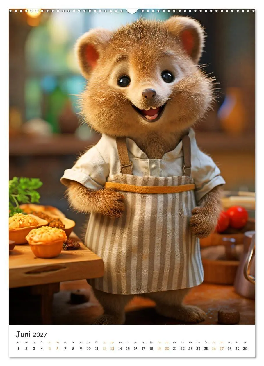 Bild: 9783569278486 | Quokka Business - Die süßesten Kollegen der Welt (Wandkalender 2027...