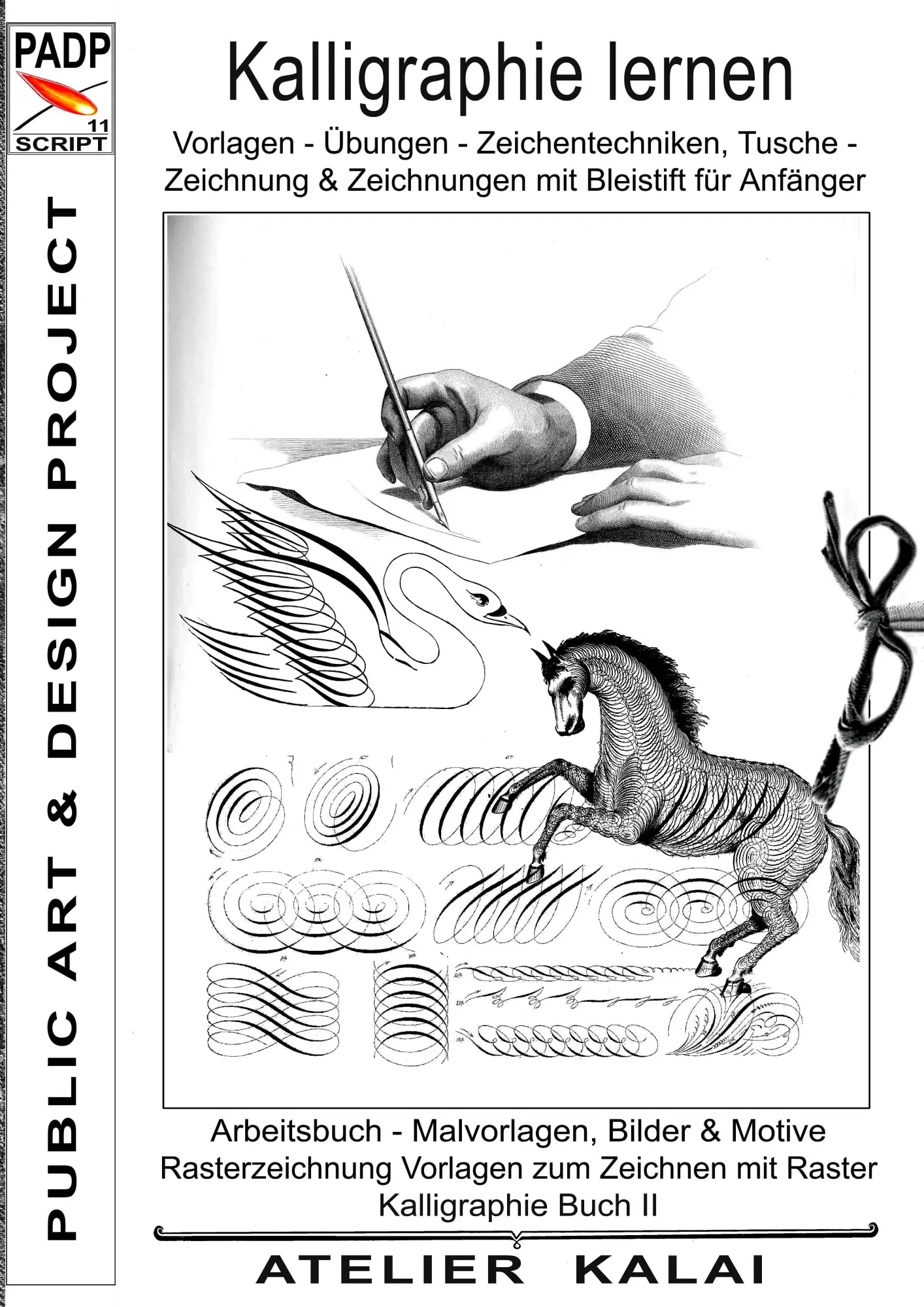 Cover: 9783741298486 | PADP-Script 11: Kalligraphie lernen Vorlagen - Übungen -...