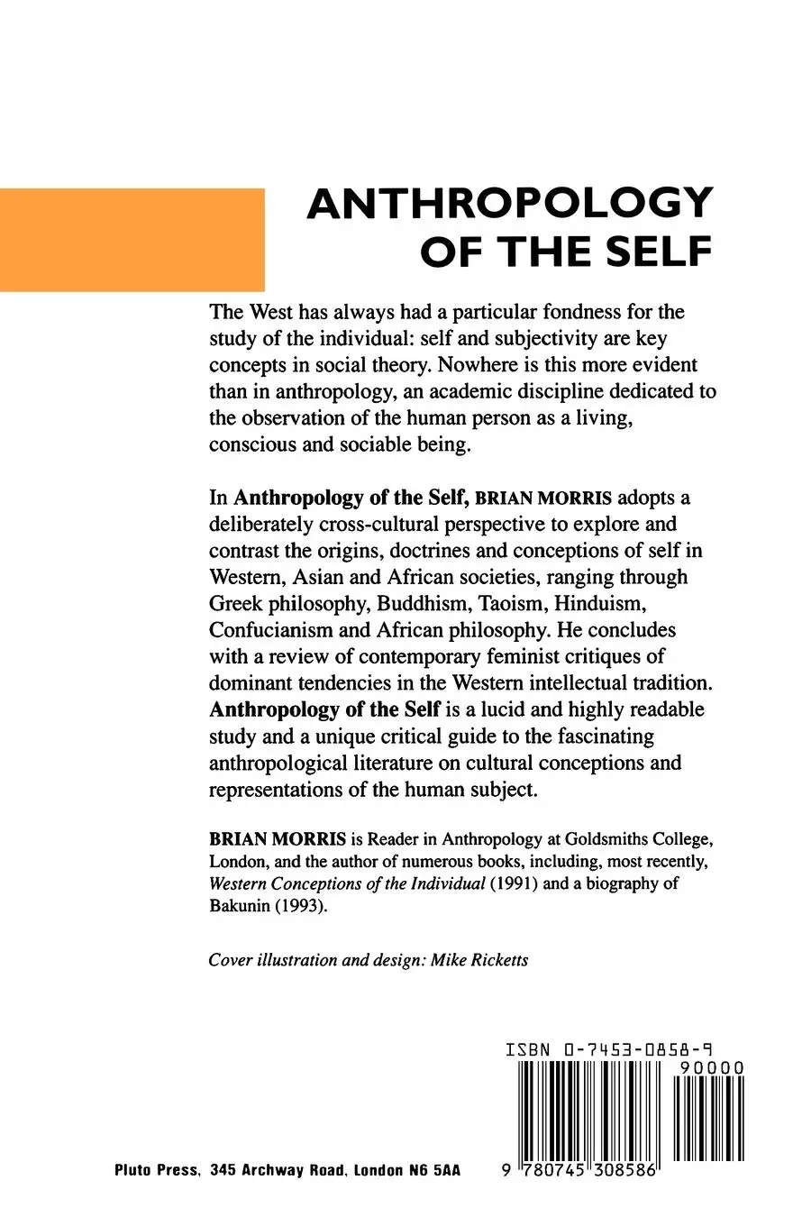 Rückseite: 9780745308586 | Anthropology of the Self | The Individual in Cultural Perspective