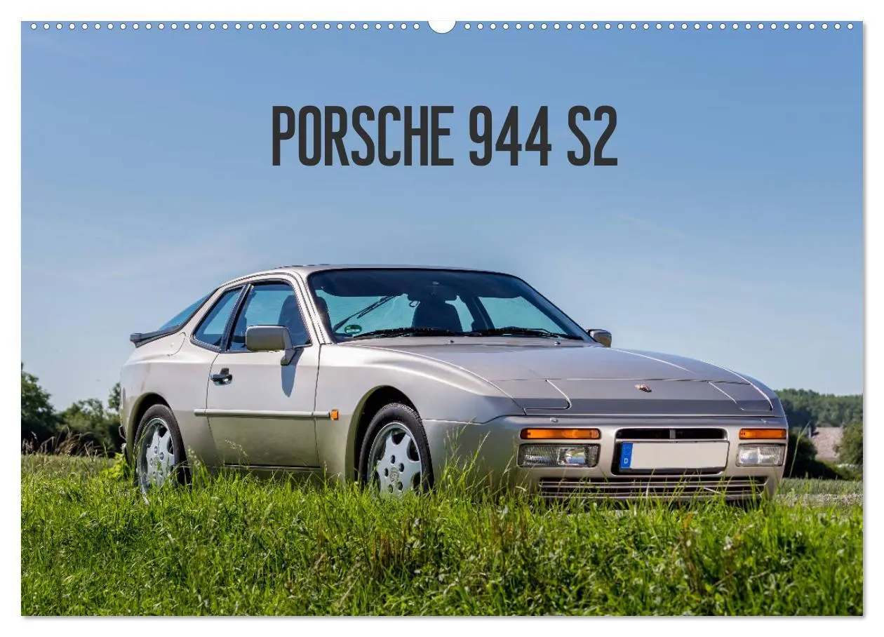 Cover: 9783457848586 | Porsche 944 S2 (Wandkalender 2026 DIN A2 quer), CALVENDO...