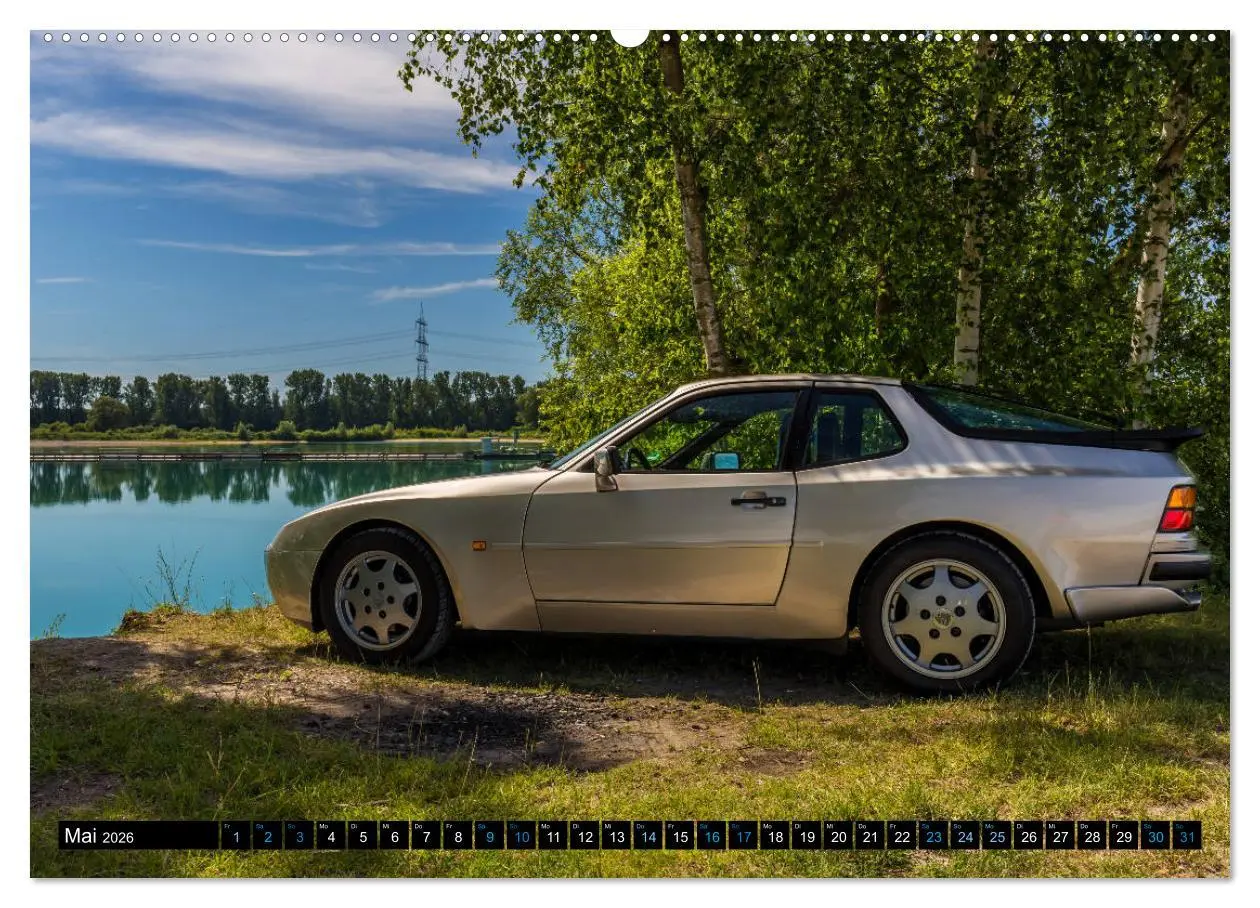 Bild: 9783457848586 | Porsche 944 S2 (Wandkalender 2026 DIN A2 quer), CALVENDO...