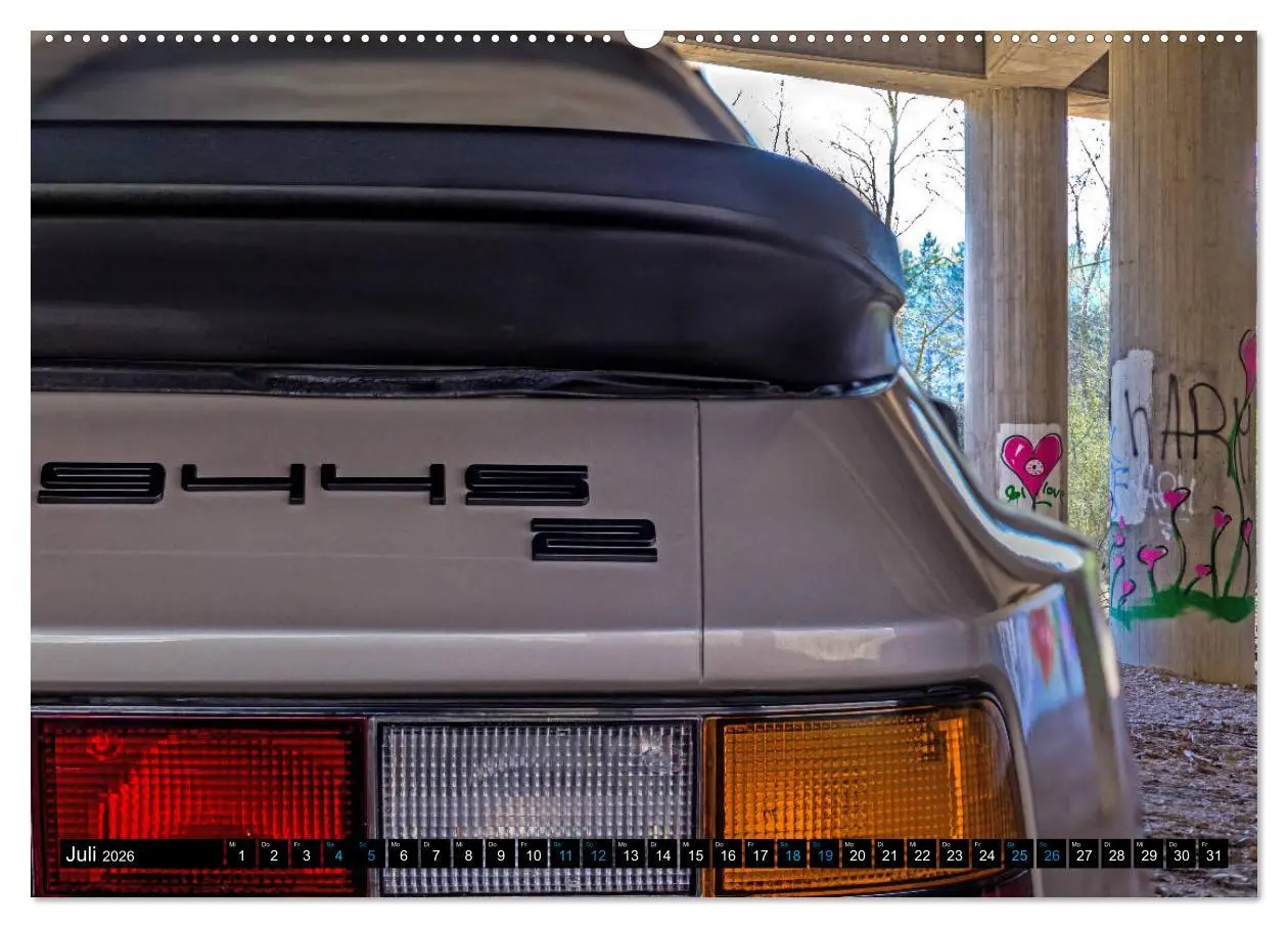 Bild: 9783457848586 | Porsche 944 S2 (Wandkalender 2026 DIN A2 quer), CALVENDO...