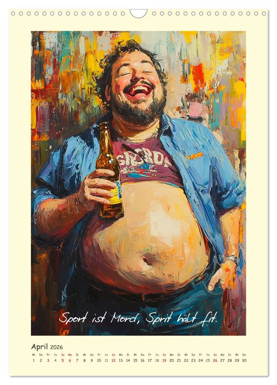 Bild: 9783516248586 | Bier, Bäuche, Sprüche. Spaß mit Hopfen und Malz (Wandkalender 2026...