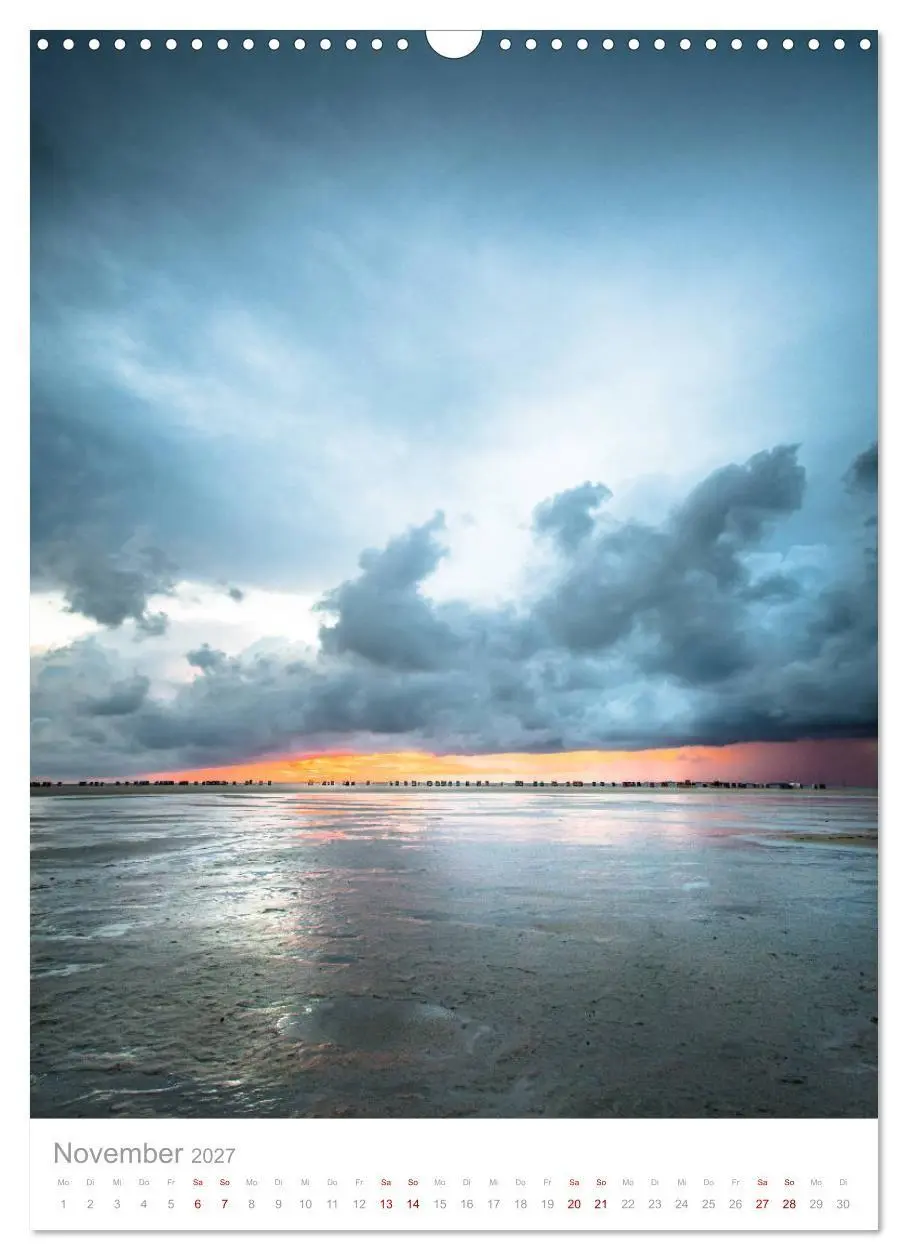 Bild: 9783569648586 | Amrum - Das Gesicht der Nordsee (Wandkalender 2027 DIN A3 hoch),...