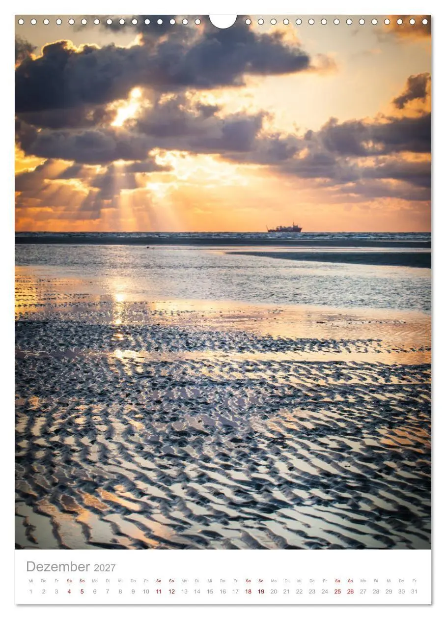 Bild: 9783569648586 | Amrum - Das Gesicht der Nordsee (Wandkalender 2027 DIN A3 hoch),...