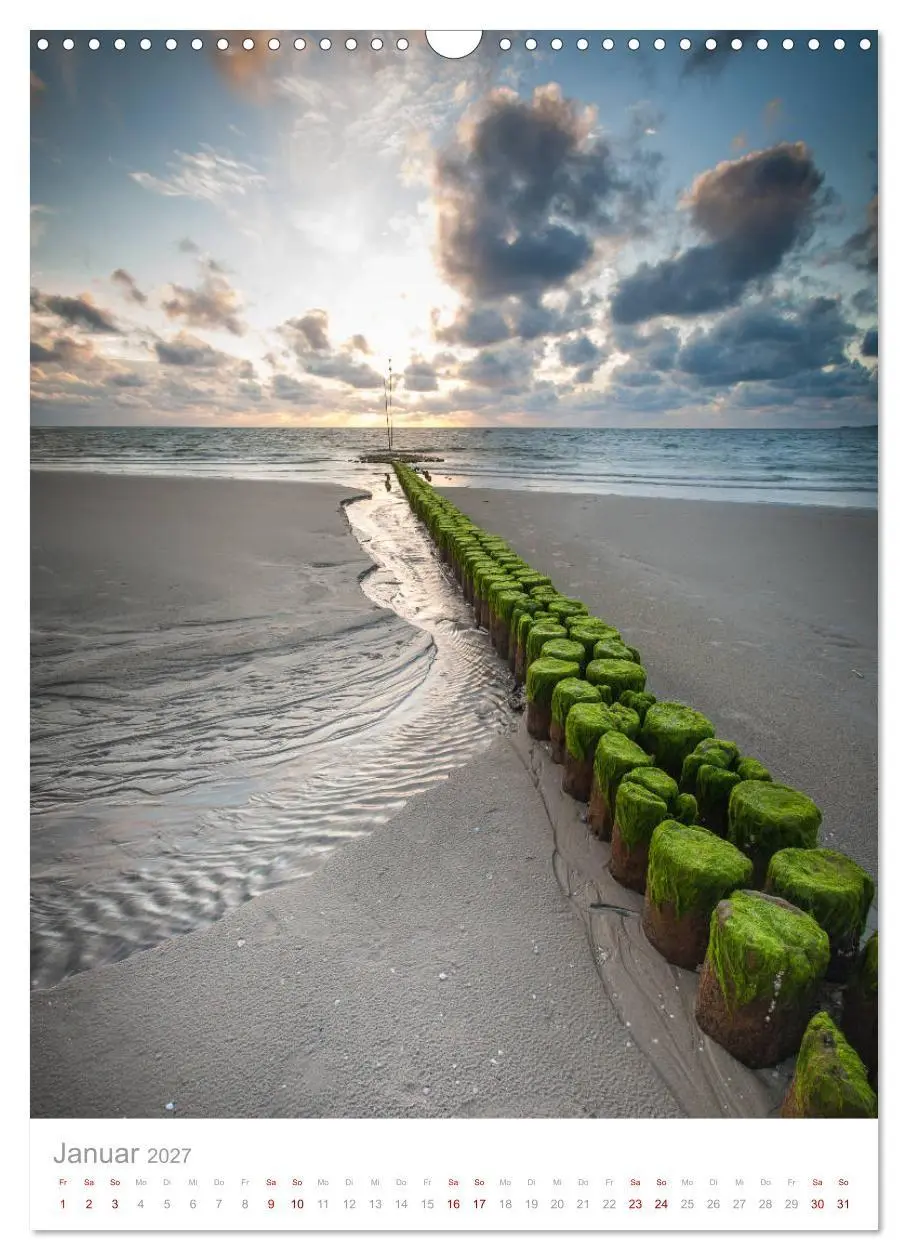 Bild: 9783569648586 | Amrum - Das Gesicht der Nordsee (Wandkalender 2027 DIN A3 hoch),...