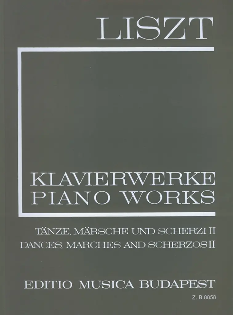Cover: 9790080088586 | Taenze Maersche + Scherzi 2 | Franz Liszt | EMB Liszt Works | Buch
