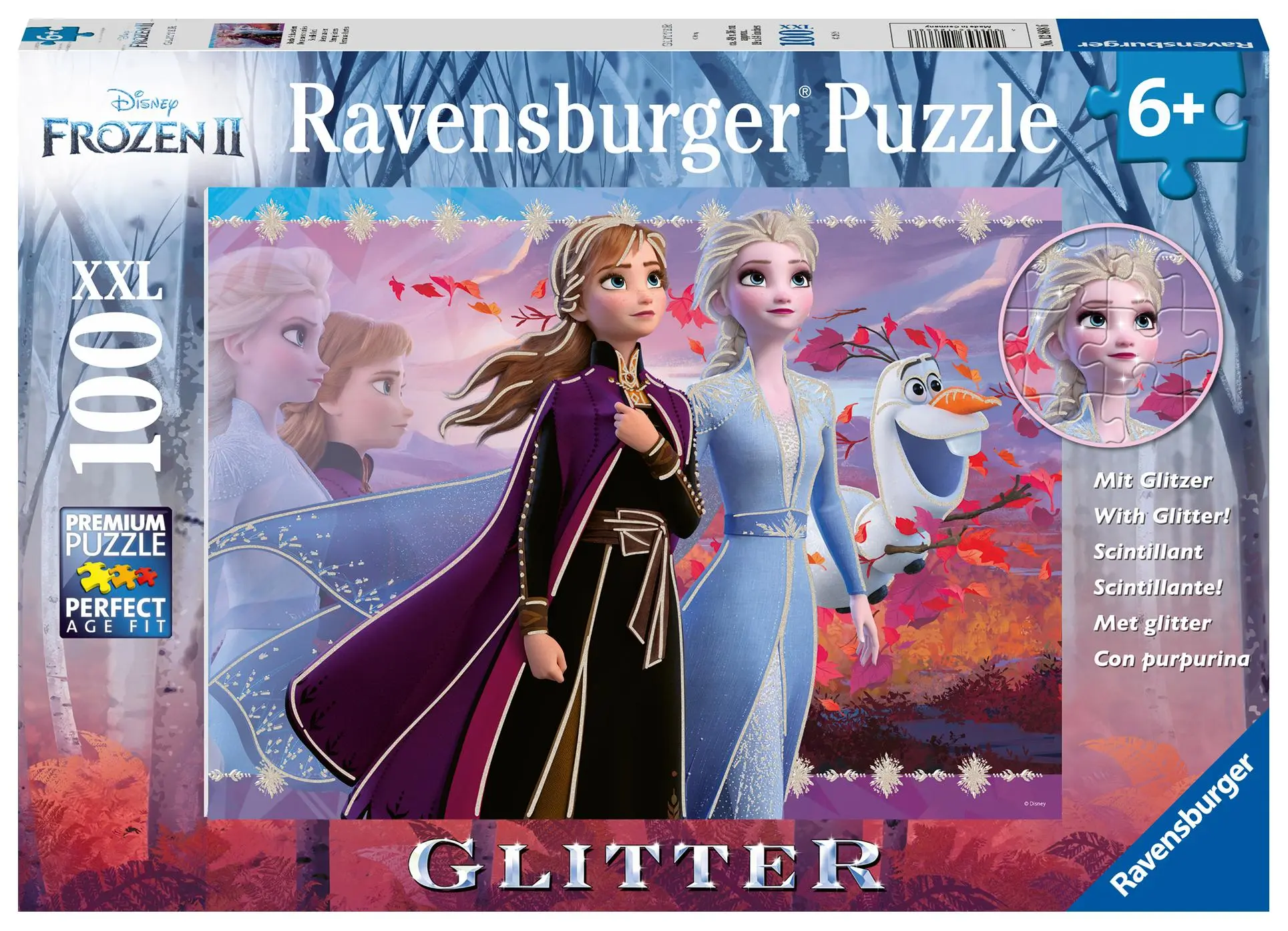 Cover: 4005556128686 | Ravensburger Kinderpuzzle - 12868 Starke Schwestern - Disney...