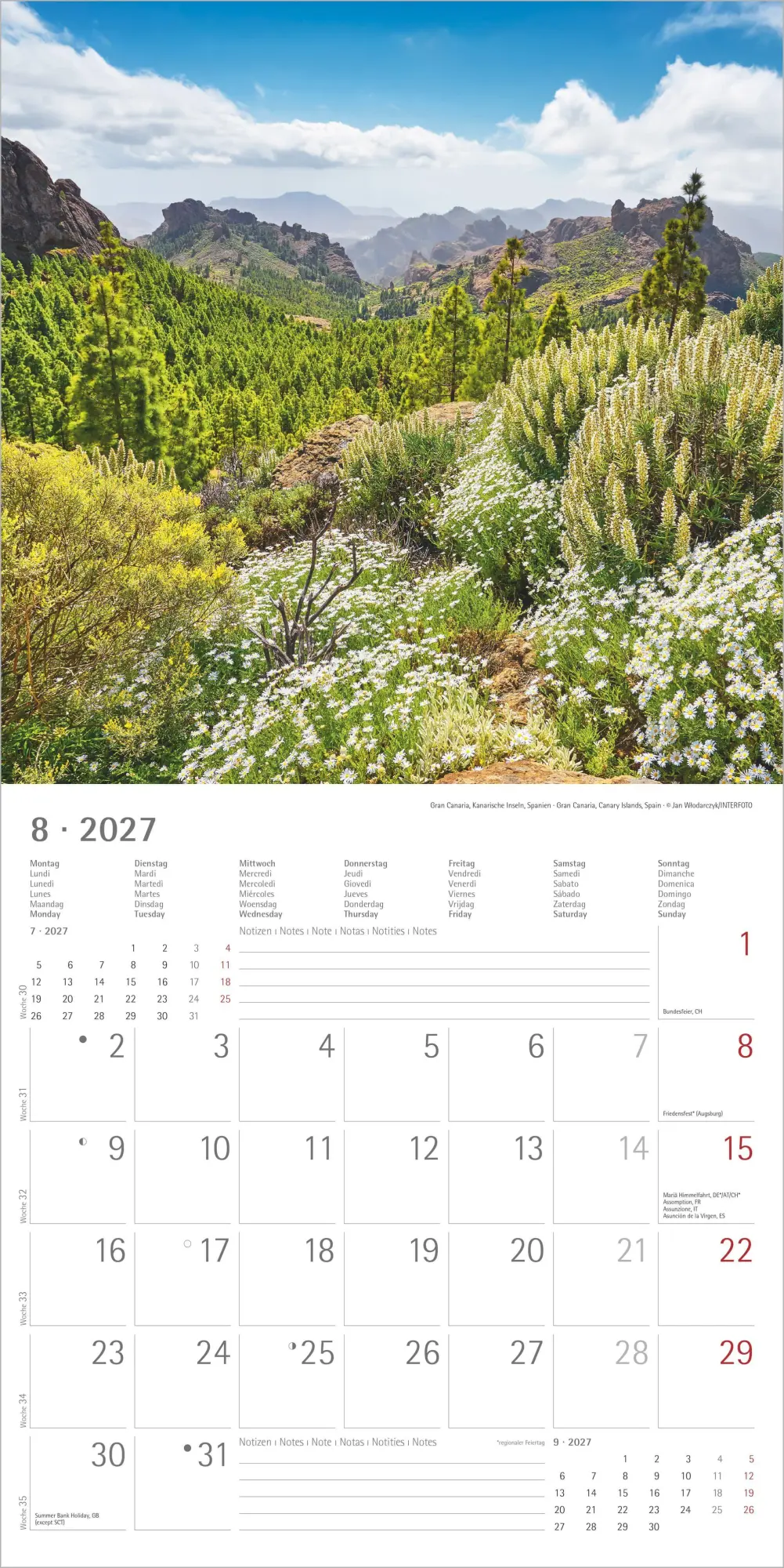 Bild: 4069095018686 | Emotions 2027 | Neumann Verlage GmbH &amp; Co KG | Kalender | 14 S. | 2027