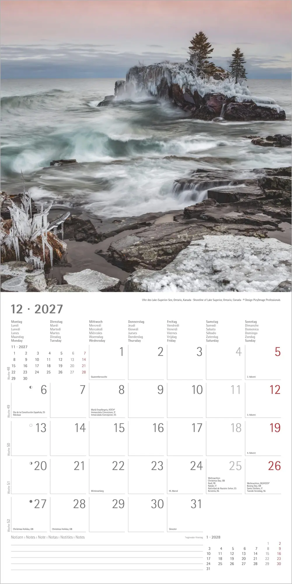 Bild: 4069095018686 | Emotions 2027 | Neumann Verlage GmbH &amp; Co KG | Kalender | 14 S. | 2027