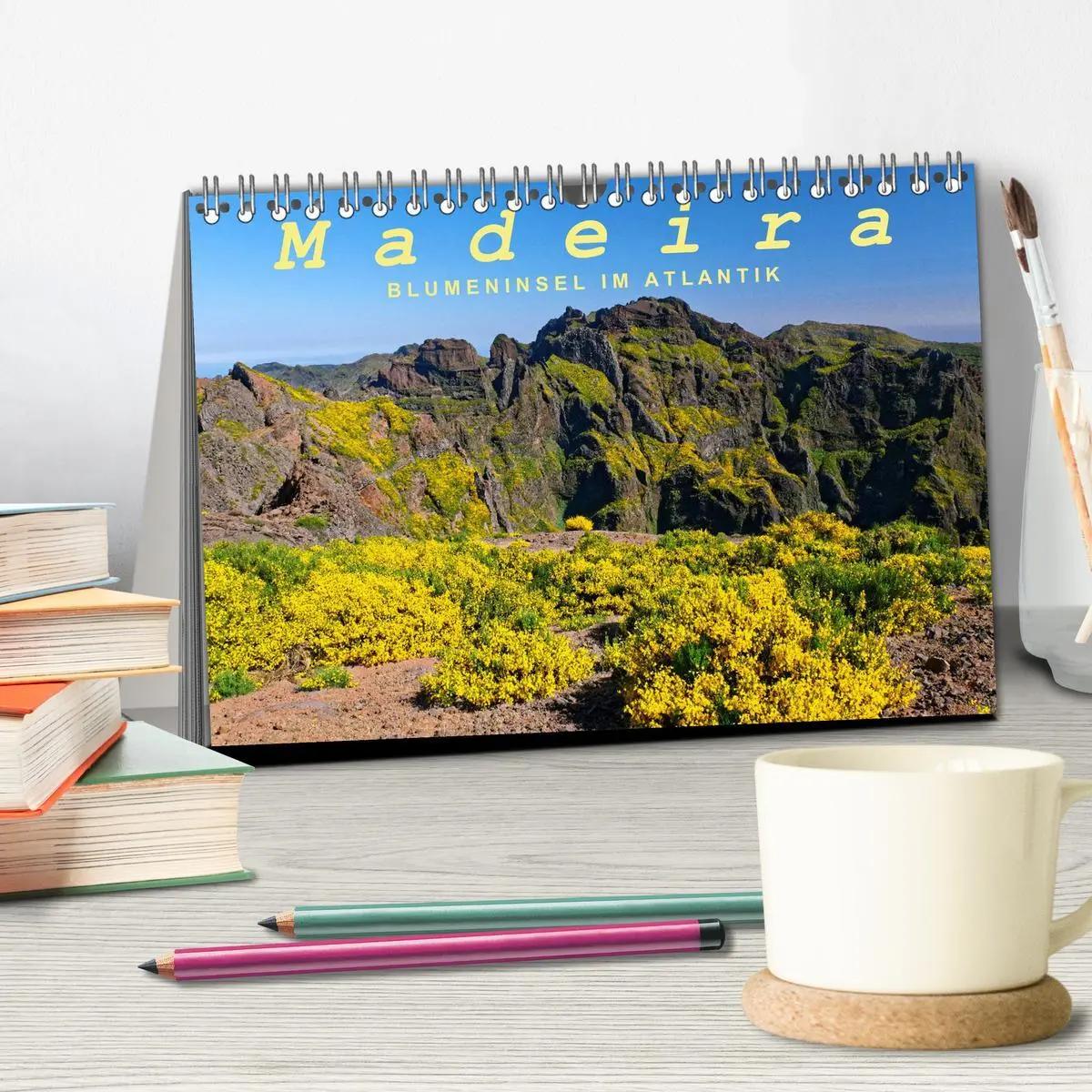 Bild: 9783457768686 | Madeira Blumeninsel im Atlantik (Tischkalender 2026 DIN A5 quer),...
