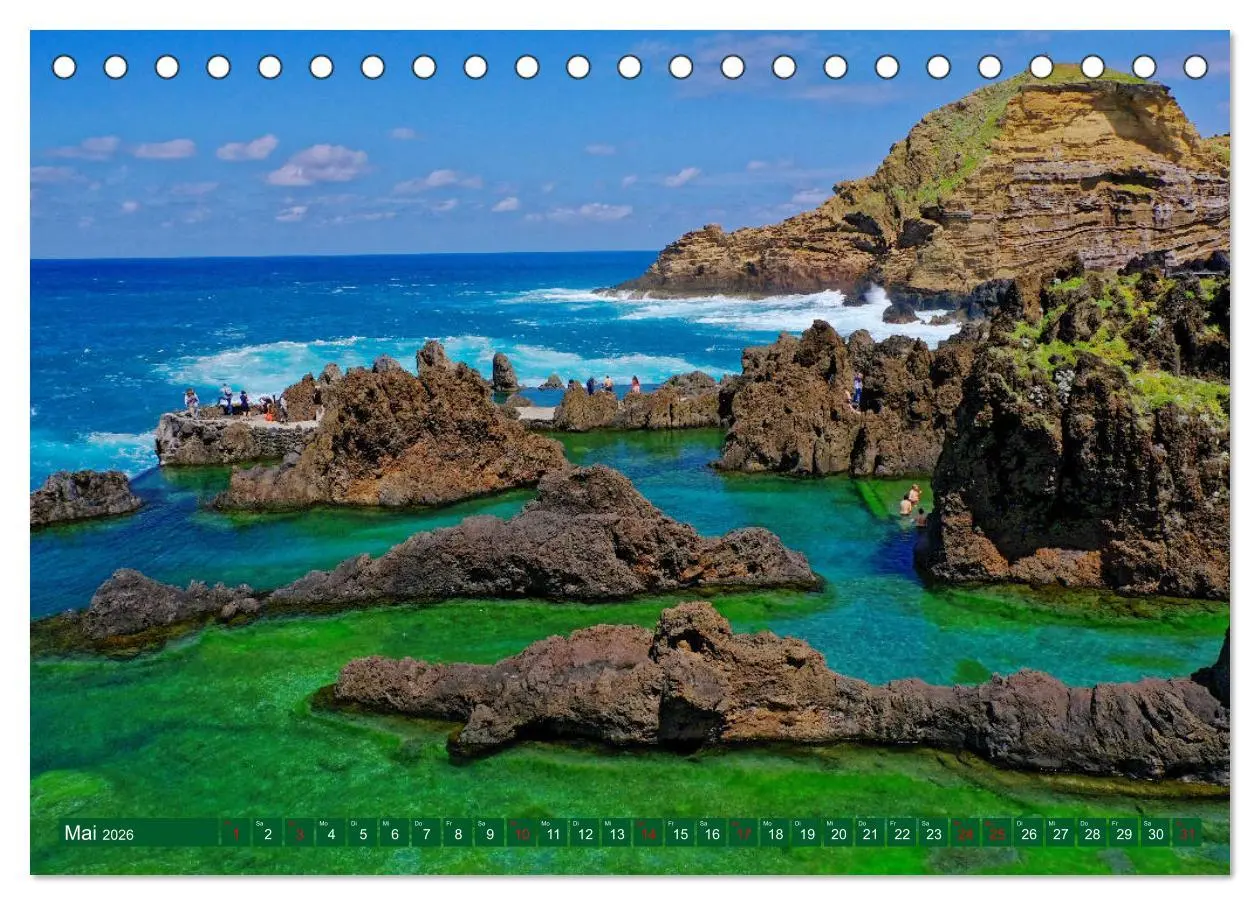 Bild: 9783457768686 | Madeira Blumeninsel im Atlantik (Tischkalender 2026 DIN A5 quer),...