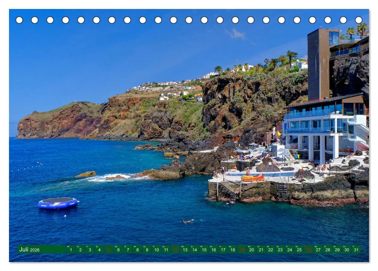 Bild: 9783457768686 | Madeira Blumeninsel im Atlantik (Tischkalender 2026 DIN A5 quer),...