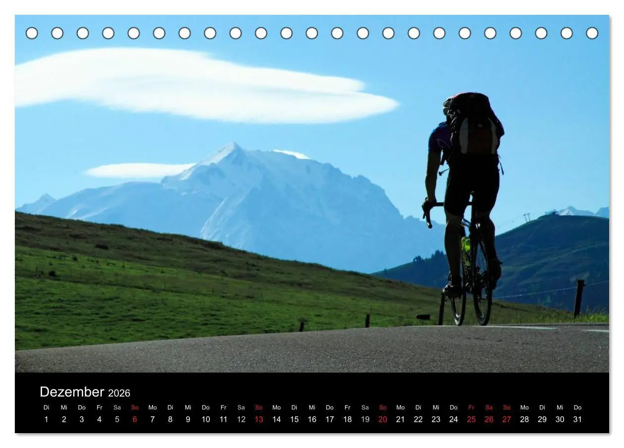 Bild: 9783516238686 | Alpenpässe auf dem Rennrad "Himmlische Serpentinen" (Tischkalender...