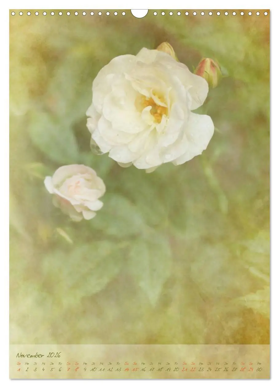 Bild: 9783516478686 | Vintage Flowers (Wandkalender 2026 DIN A3 hoch), CALVENDO...