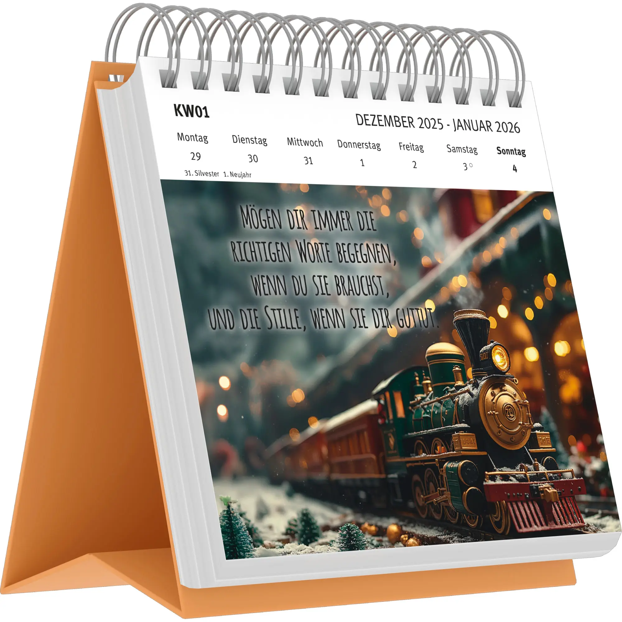 Bild: 4069095008786 | Wünsche, die dich begleiten - Tag für Tag - Postkartenkalender mit...