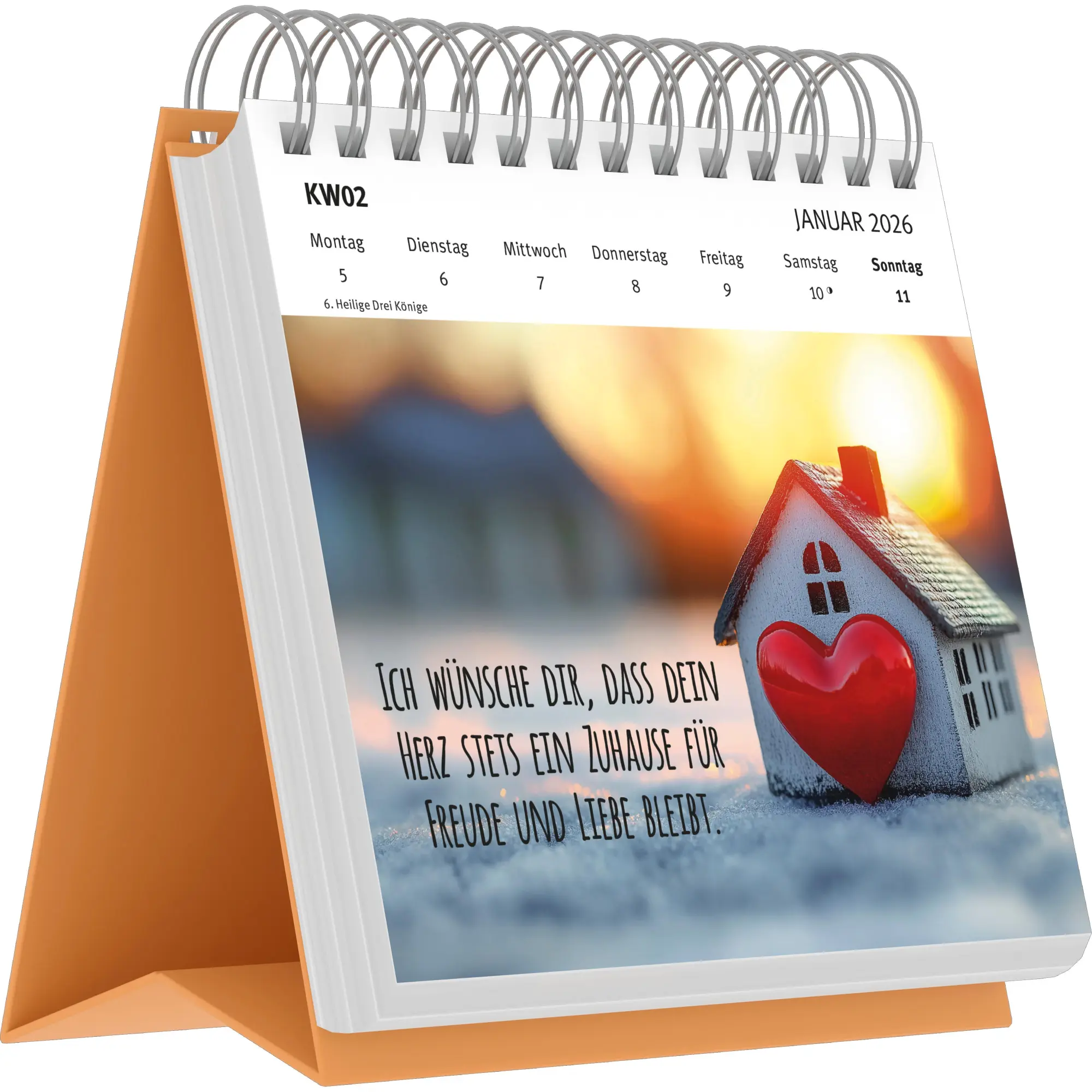 Bild: 4069095008786 | Wünsche, die dich begleiten - Tag für Tag - Postkartenkalender mit...