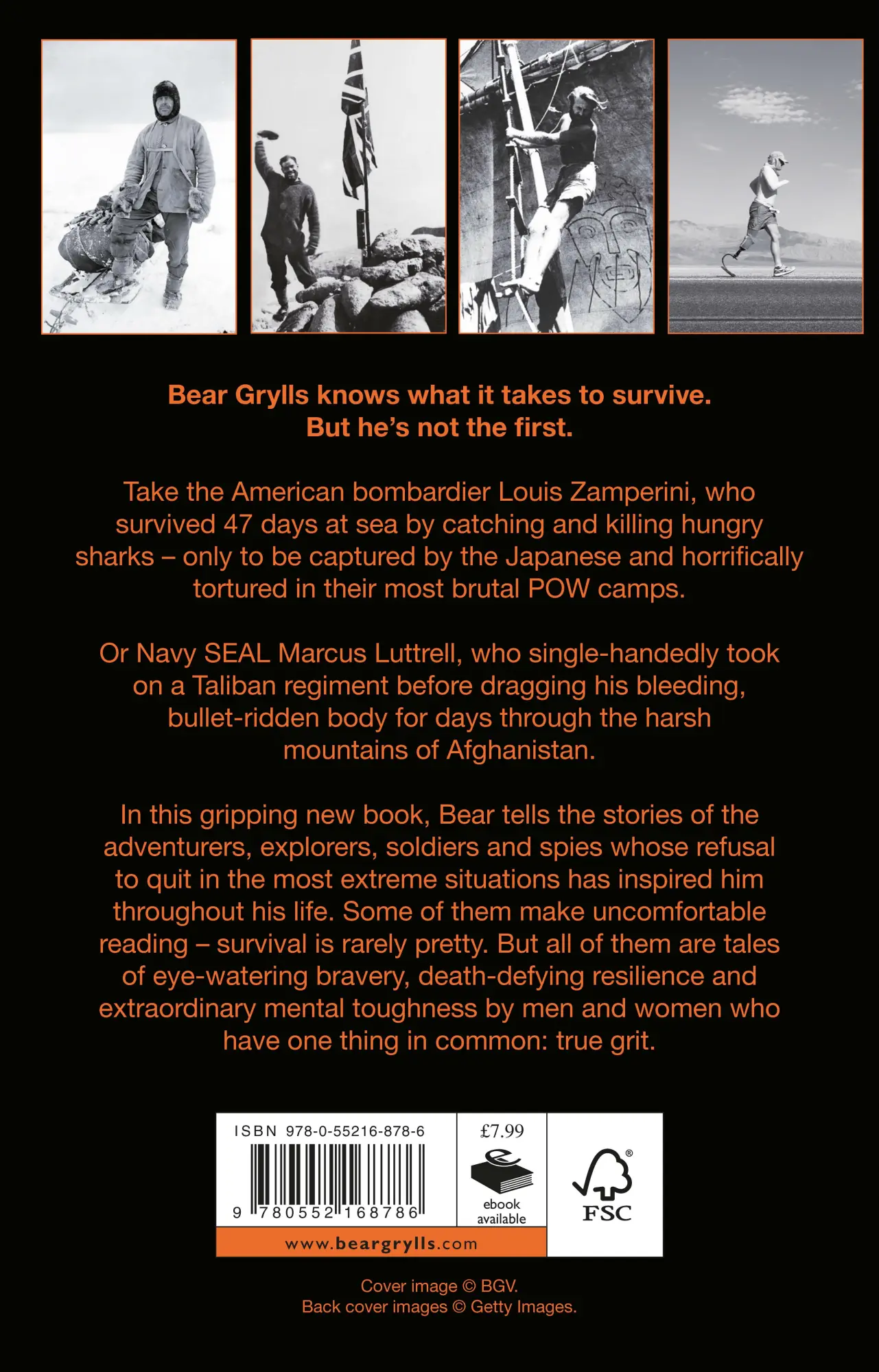 Rückseite: 9780552168786 | True Grit | Bear Grylls | Taschenbuch | Kartoniert / Broschiert | 2014