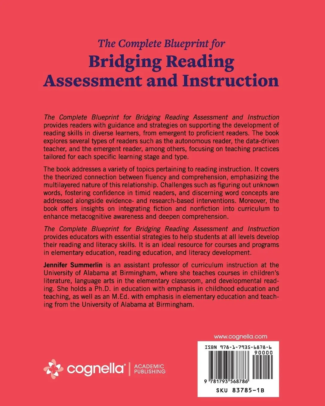 Rückseite: 9781793568786 | The Complete Blueprint for Bridging Reading Assessment and Instruction