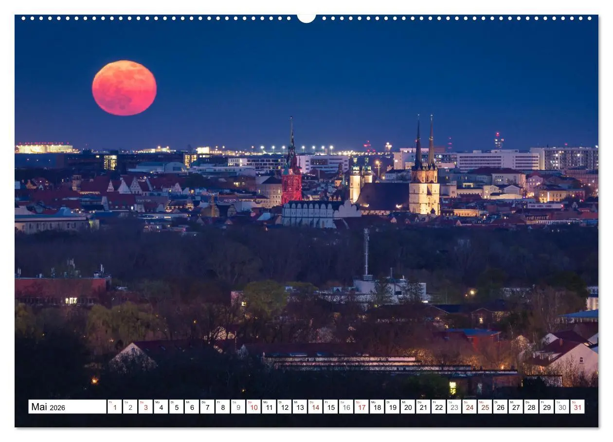Bild: 9783457688786 | Halle-Saale - Die schönsten Ansichten (Wandkalender 2026 DIN A2...