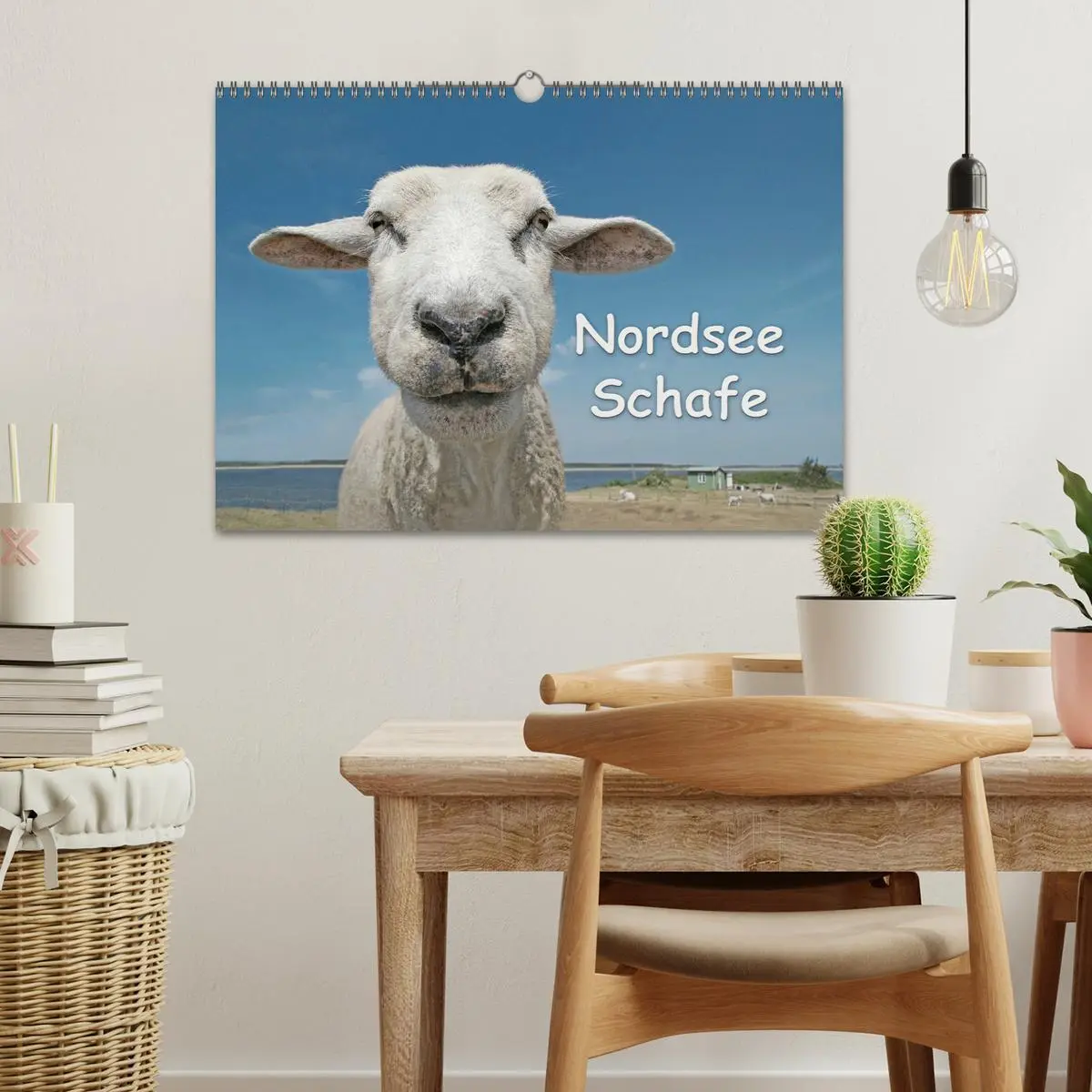 Bild: 9783516088786 | Nordsee Schafe (Wandkalender 2026 DIN A3 quer), CALVENDO...