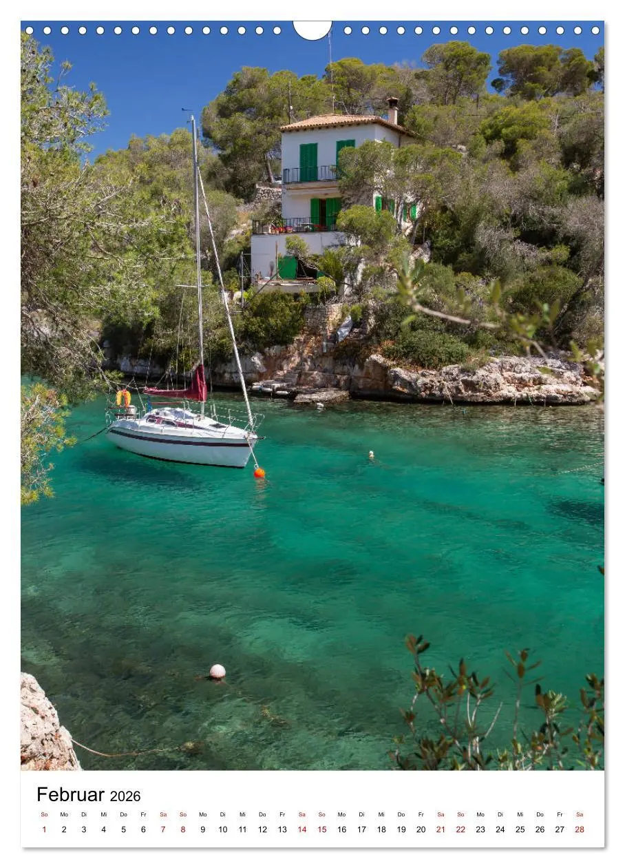 Bild: 9783516398786 | Mallorca - Insel des Glücks (Wandkalender 2026 DIN A3 hoch),...