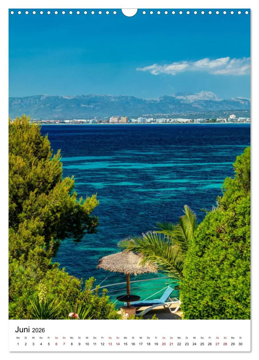 Bild: 9783516398786 | Mallorca - Insel des Glücks (Wandkalender 2026 DIN A3 hoch),...