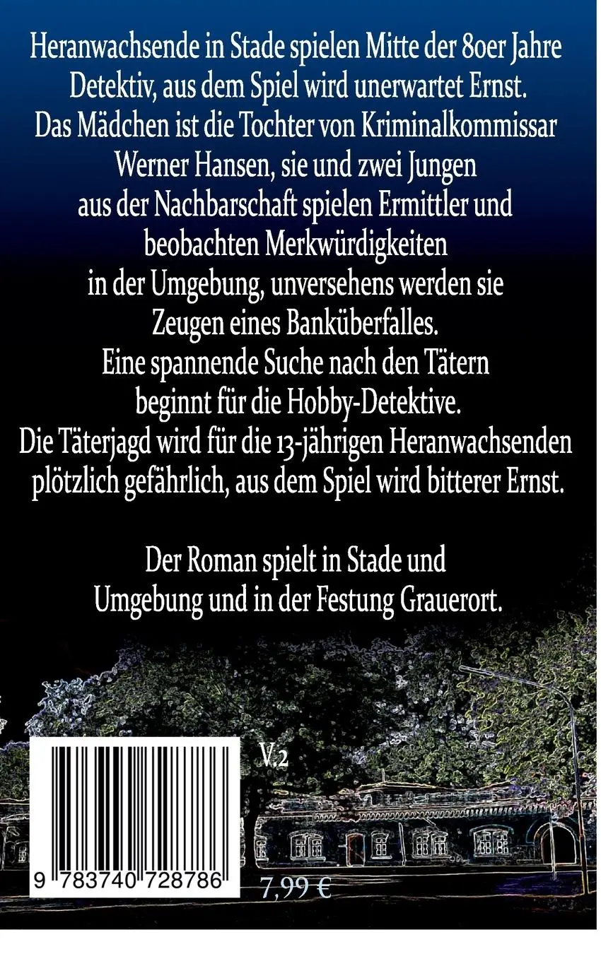 Rückseite: 9783740728786 | Sommer der Diebe | Jugendkrimi | Peter Eckmann | Taschenbuch | 180 S.