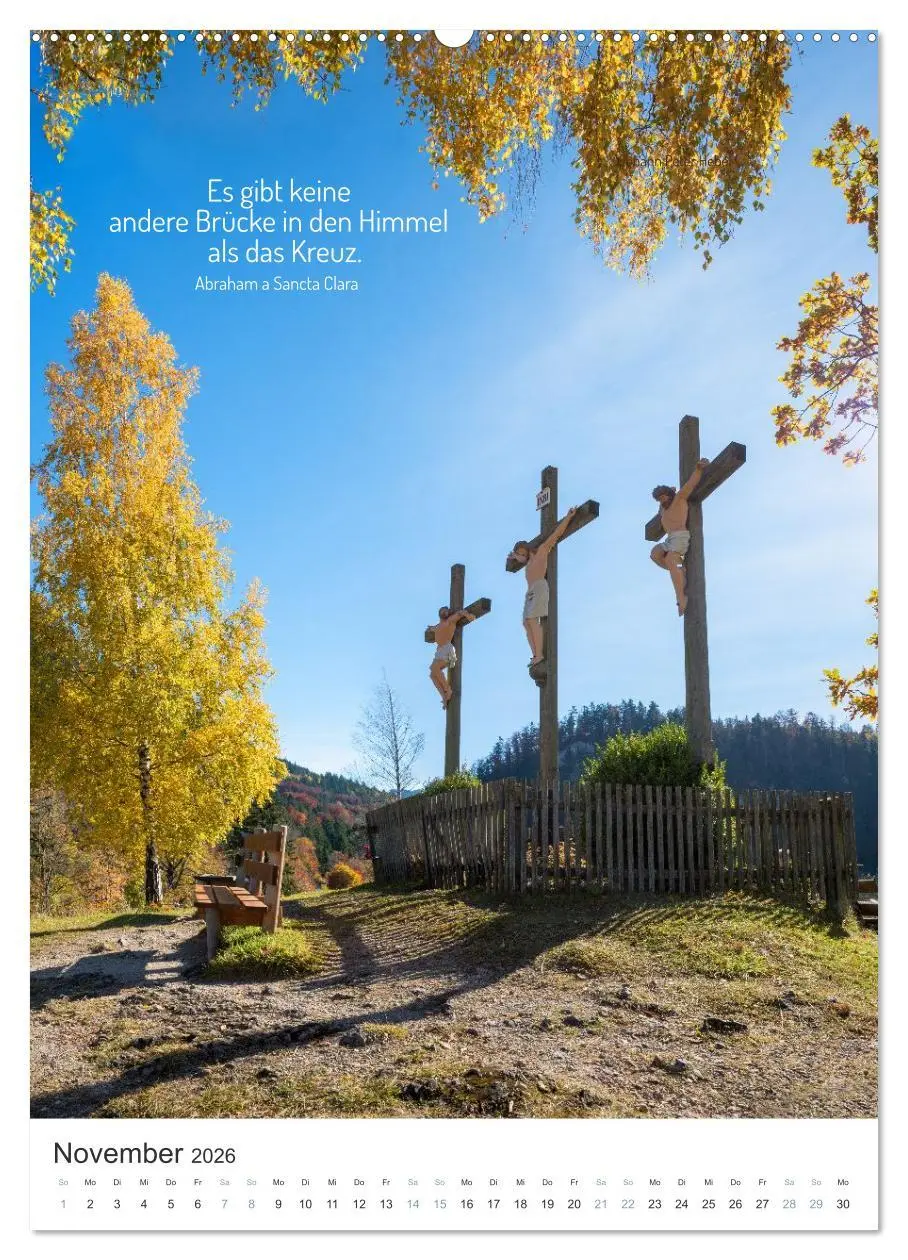 Bild: 9783457298886 | Christliche Natur-Poster 2026 (hochwertiger Premium Wandkalender...