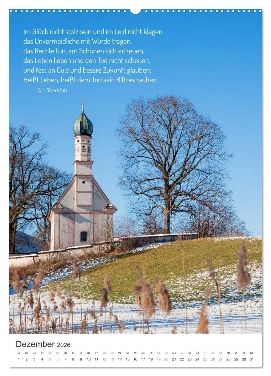 Bild: 9783457298886 | Christliche Natur-Poster 2026 (hochwertiger Premium Wandkalender...