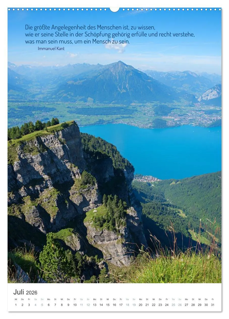 Bild: 9783457298886 | Christliche Natur-Poster 2026 (hochwertiger Premium Wandkalender...