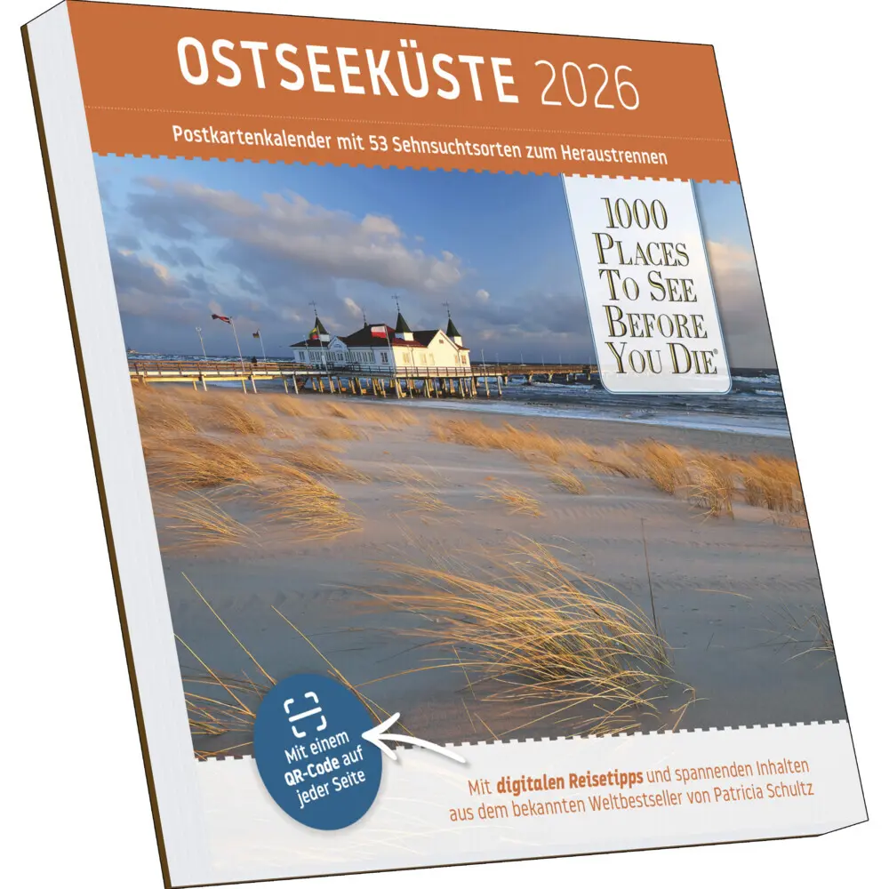 Cover: 9783961418886 | 1000 Places to See Before You Die - Ostseeküste Postkartenkalender...
