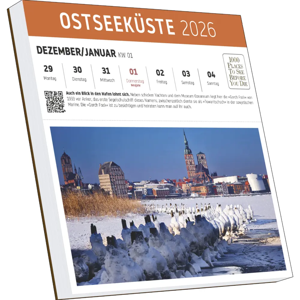 Bild: 9783961418886 | 1000 Places to See Before You Die - Ostseeküste Postkartenkalender...