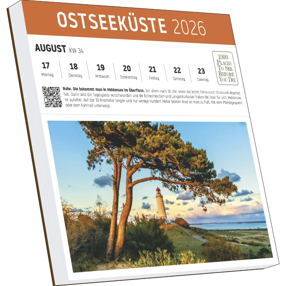 Bild: 9783961418886 | 1000 Places to See Before You Die - Ostseeküste Postkartenkalender...