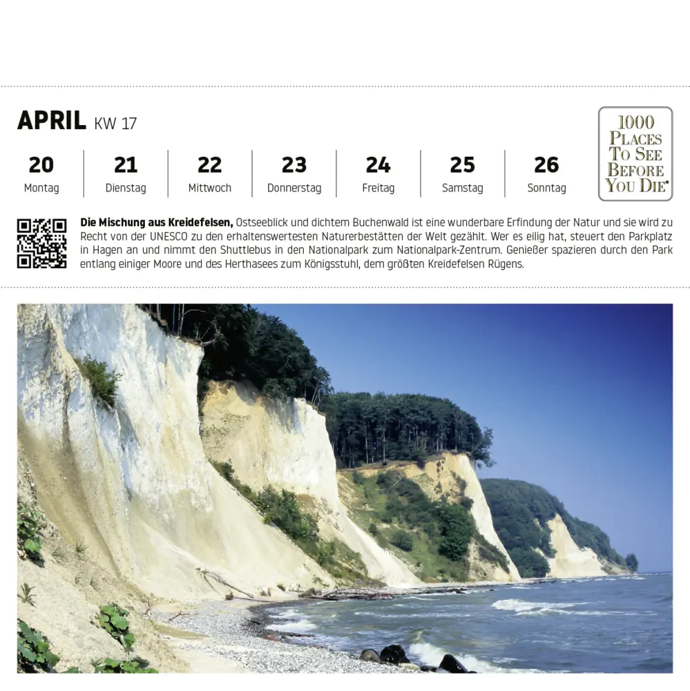 Bild: 9783961418886 | 1000 Places to See Before You Die - Ostseeküste Postkartenkalender...