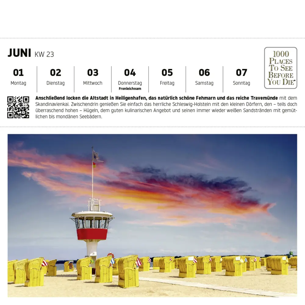 Bild: 9783961418886 | 1000 Places to See Before You Die - Ostseeküste Postkartenkalender...