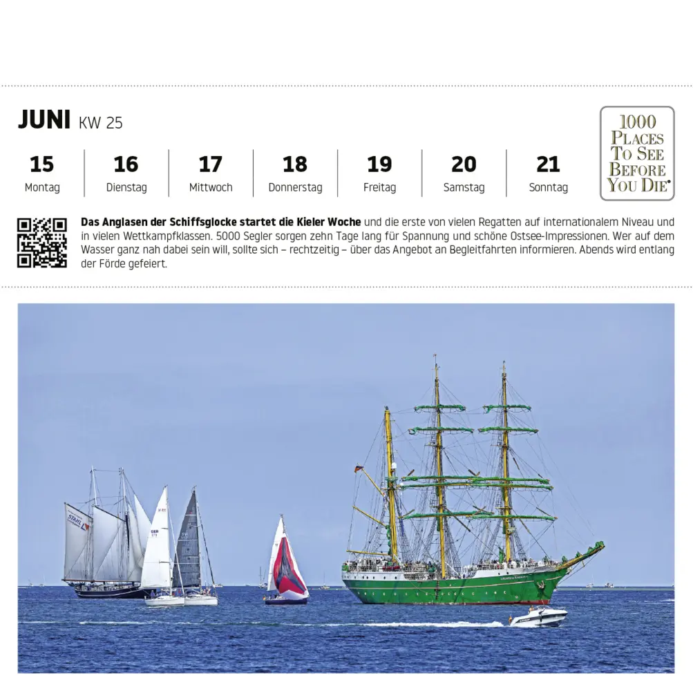 Bild: 9783961418886 | 1000 Places to See Before You Die - Ostseeküste Postkartenkalender...